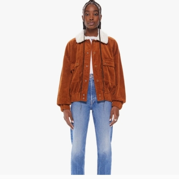 MOTHER Jackets & Blazers - MOTHER The Springy Patch Bomber Jacket Worn Once